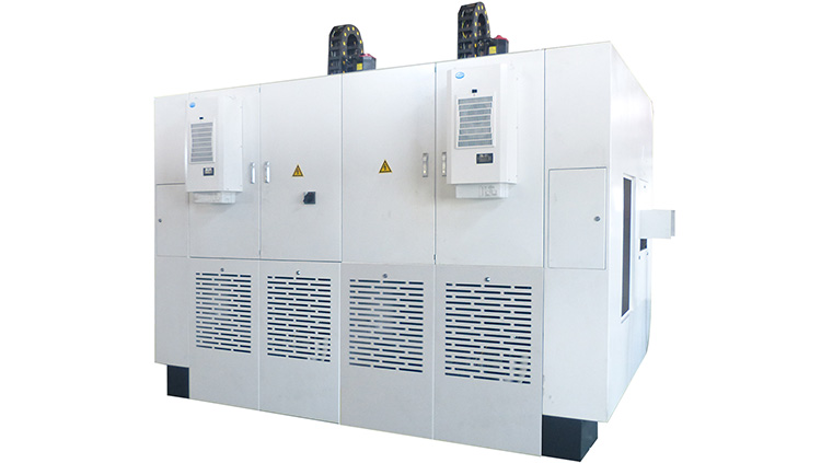 数控立式车床DLCK400背面